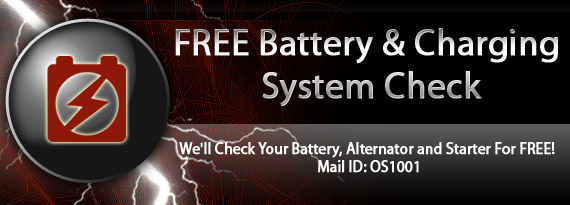 FREE Battery and Charging System Check